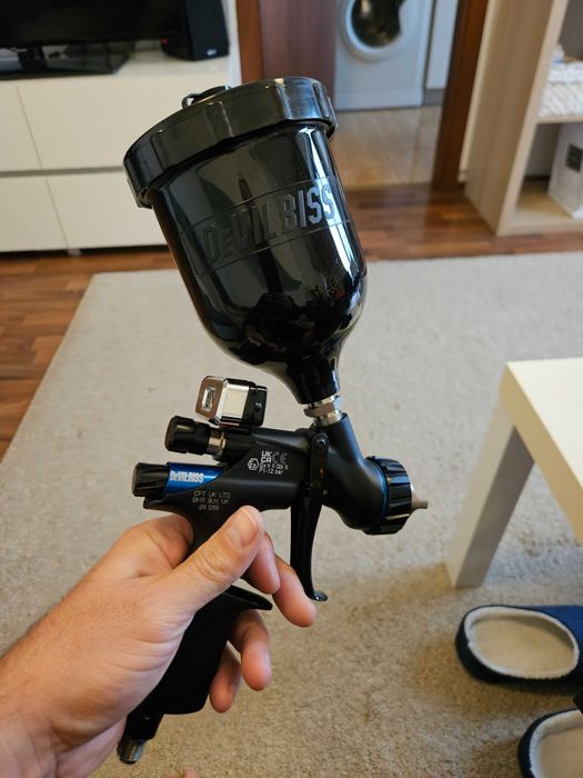 Pistol vopsit Devilbiss DV1 display digital