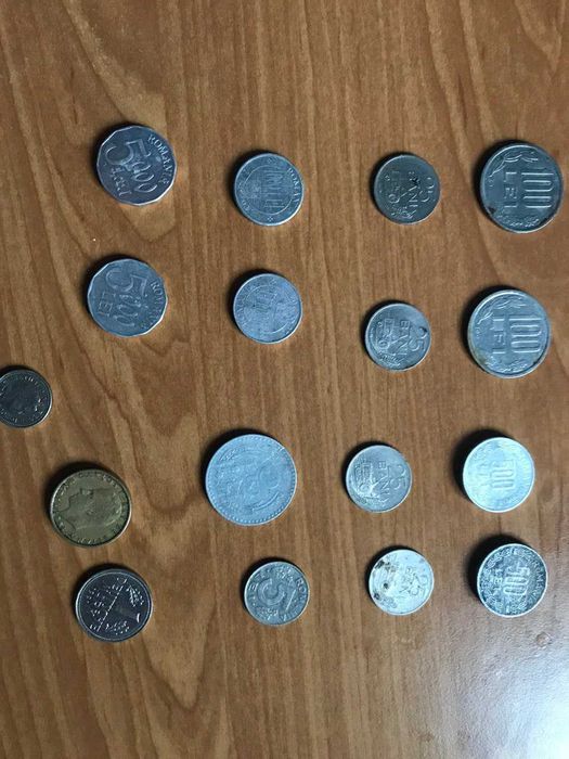 Lot monezi Romanesti - Straine. Cititi cu atent descrierea.