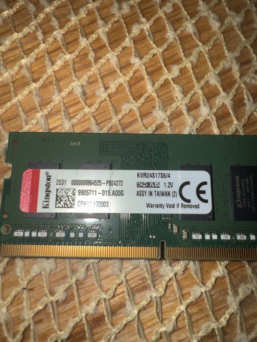 Продам ozu ddr 4 SO-DIMM для ноутбука