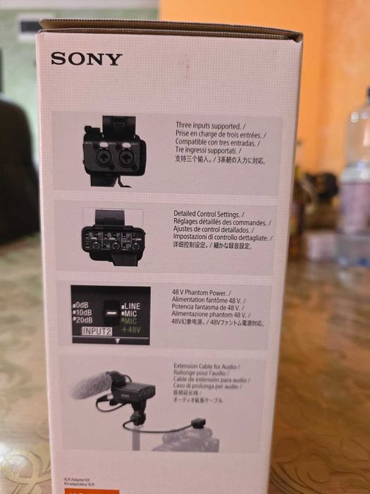 Microfon Sony XLR-K3M + patina MI SHOE (nou)