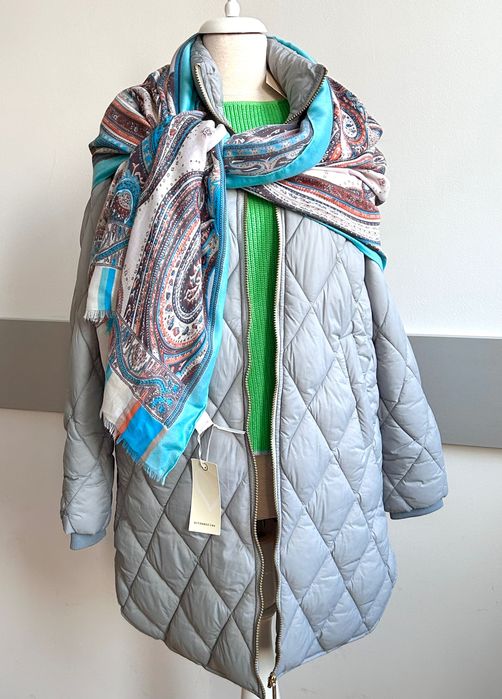 Becksondergaard шал вълна и коприна и нов цветен шал