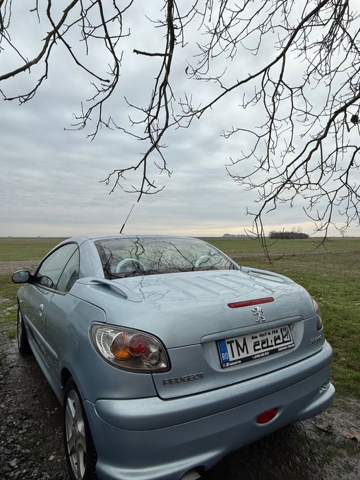 Vand peugeot 206 cc decapotabil