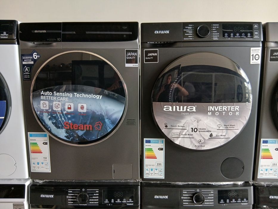 Kir yuvish mashinasi aiwa 6kg Inverter