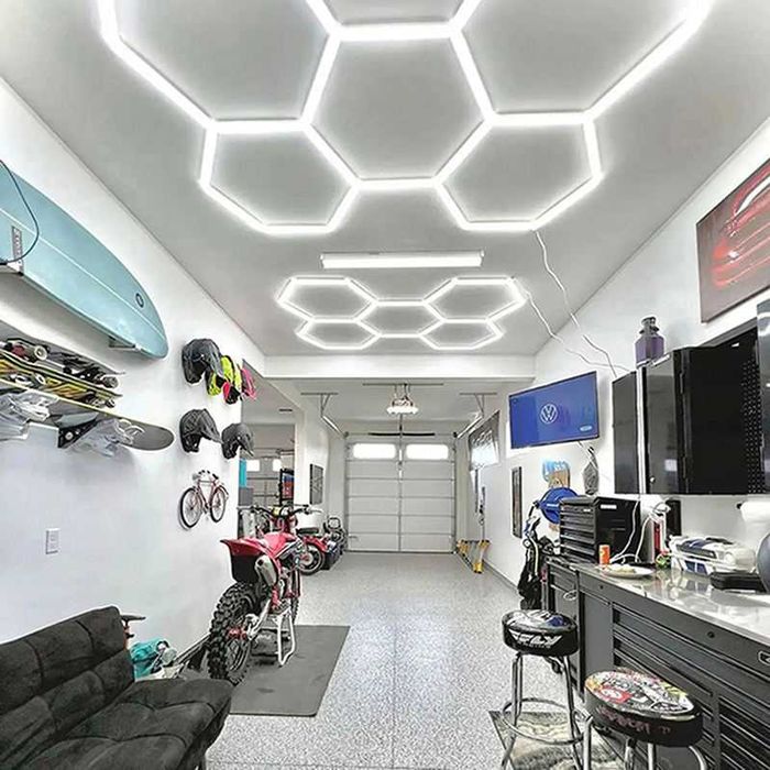 Led осветление пчелна пита - Hexagon 170x240см