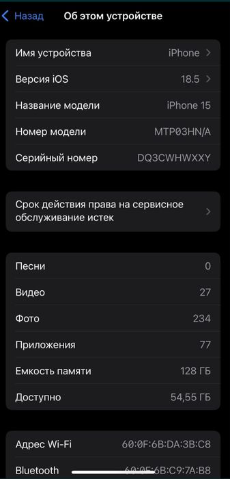 Iphone 15 128 Black
