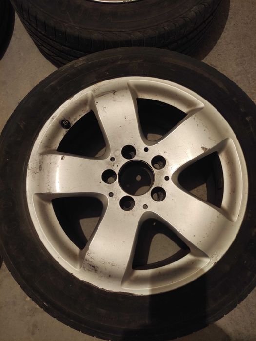 Лети джанти 16 Mercedes Е класа W211 Audi Volkswagen Skoda с летни гуми 205 55 16