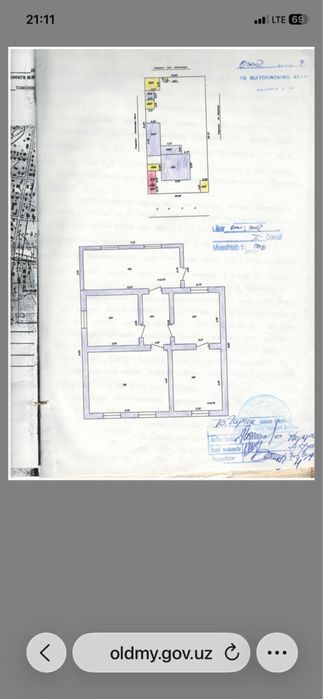 Продается дом в Янгибазаре 7,5 сотки