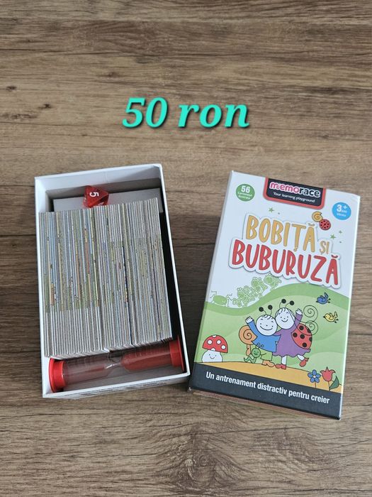 Joc educativ MemoRace - Bobita si Buburuza