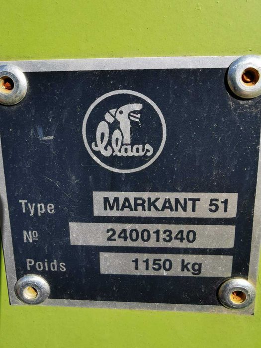 Сламопреса Claas Markant 51