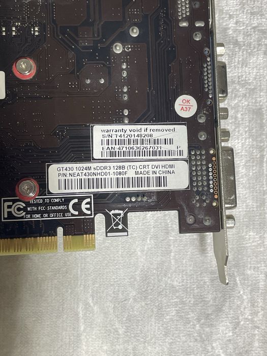Видеокарта GT 430