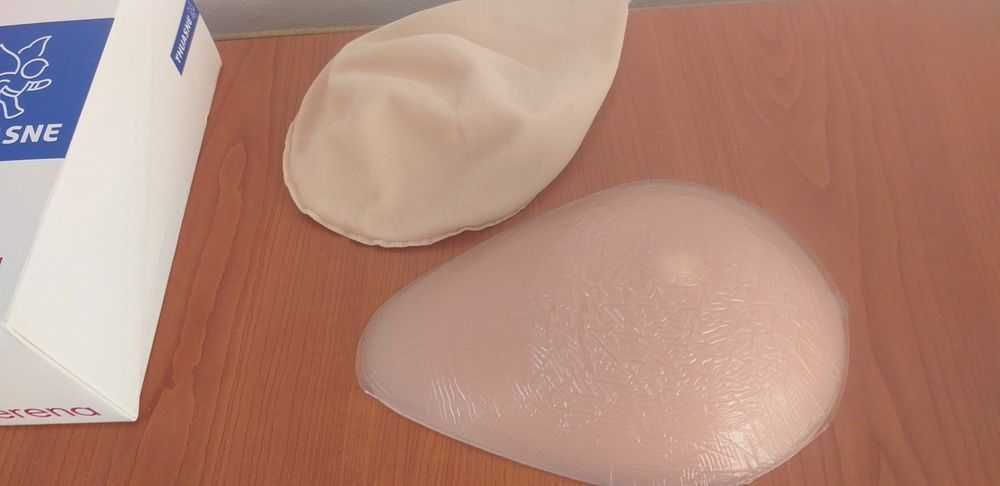 Proteza de sân din silicon, Serena,Size 7 ,made in Austria