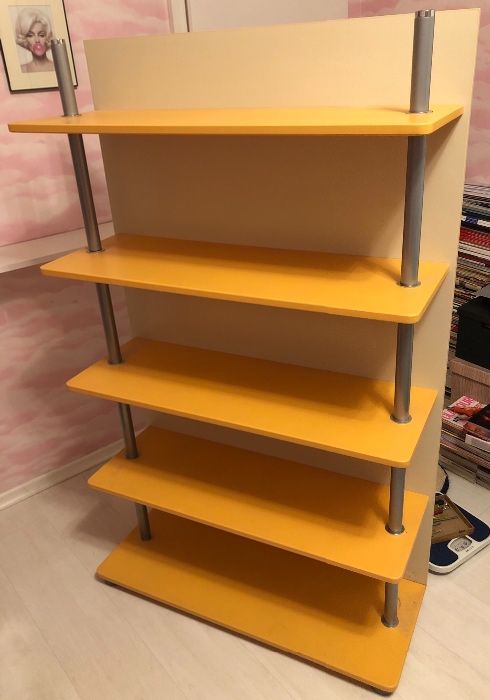 Уникална оранжева Етажерка