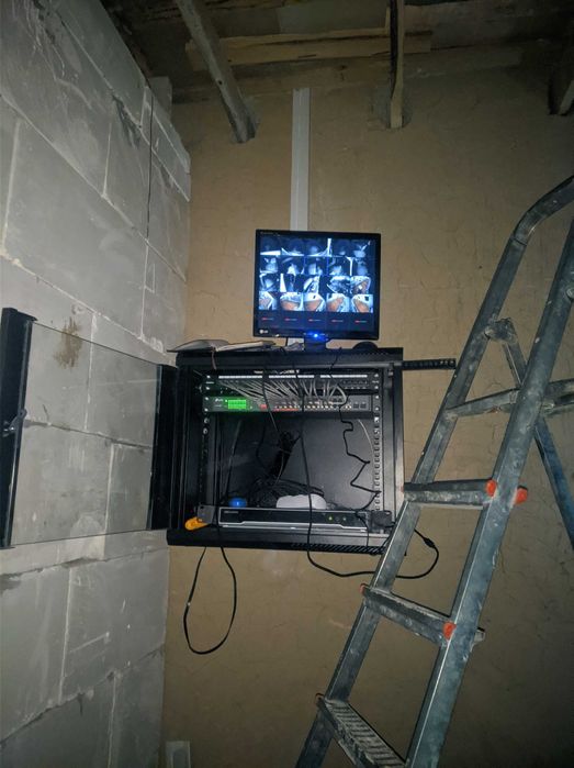 Установка камеры Видеонаблюдение Kamera o'rnatish