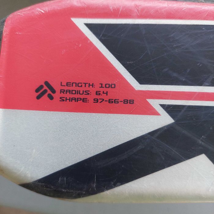 ski copii 100cm și bete 90cm