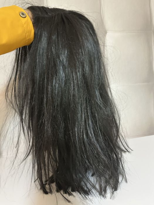 Перука за коса -черна