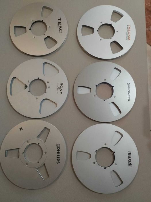 Rola de magnetofon 26 cm metalica