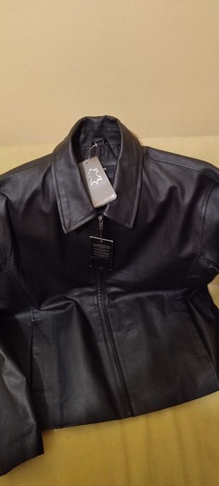 Яке от естествена кожа ZERO