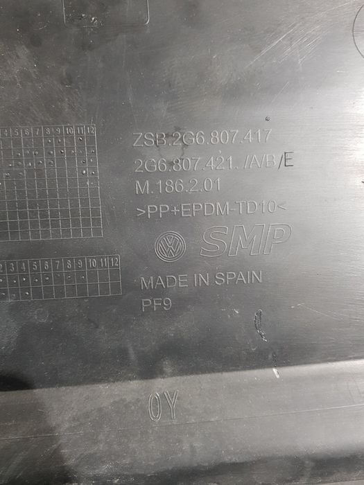 Bara Spate vw polo 2017-2020 Cod 2G6.807.421 /A/B/E