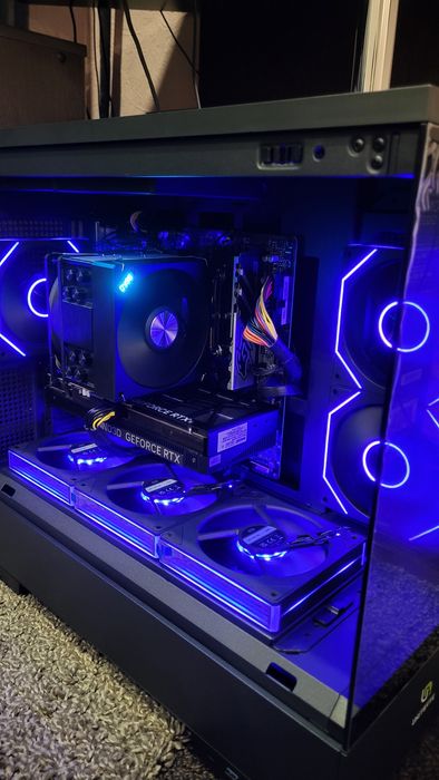 Новый системный блок игровой пк Core i5 14400 RTX 5060 Ti 16gb ddr5