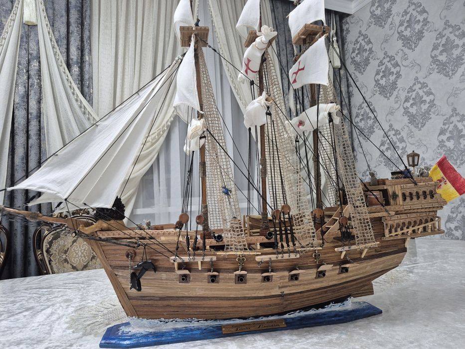 Парусный испанский фрегат