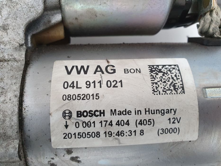 Electromotor Audi A4 B8,5 facelift 2015 motor CSUA cod piesa 04L911021