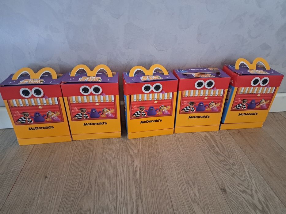 Игрушки оригинальные Mcdonald's (Макдональдс)