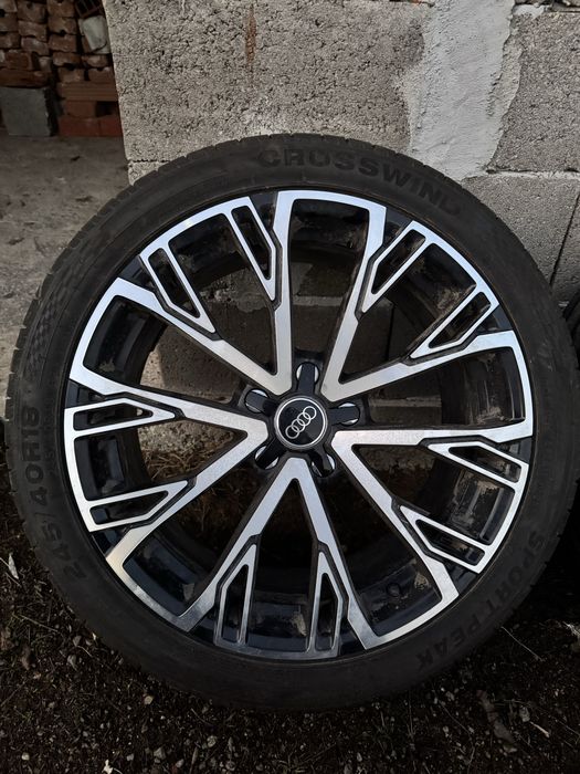 Гуми с джанти от ауди 245/40/18   5х112