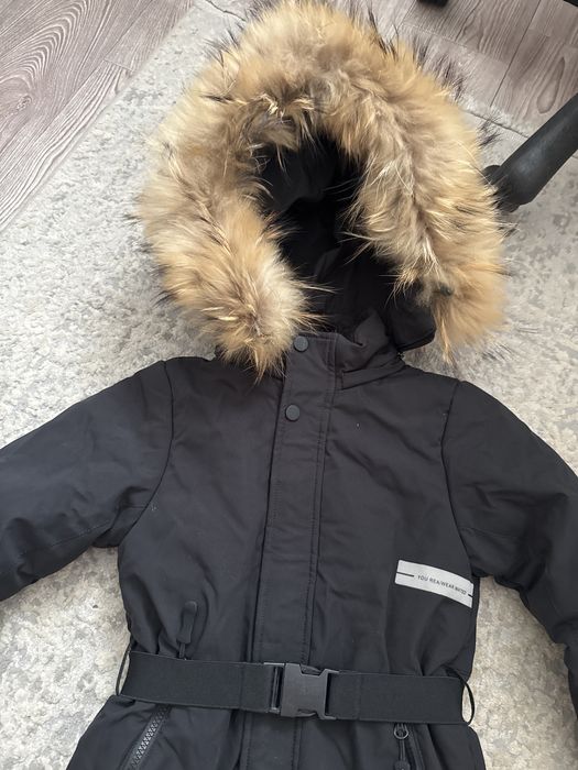 Зимний стильный комбинезон