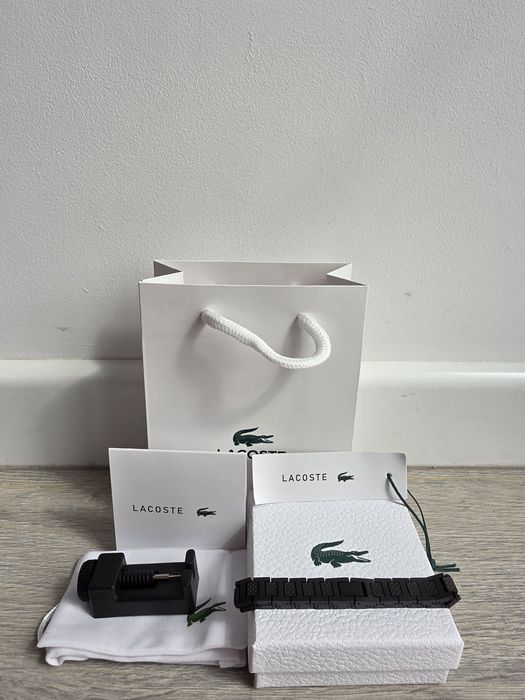 Bratara Lacoste - 21cm - Negru