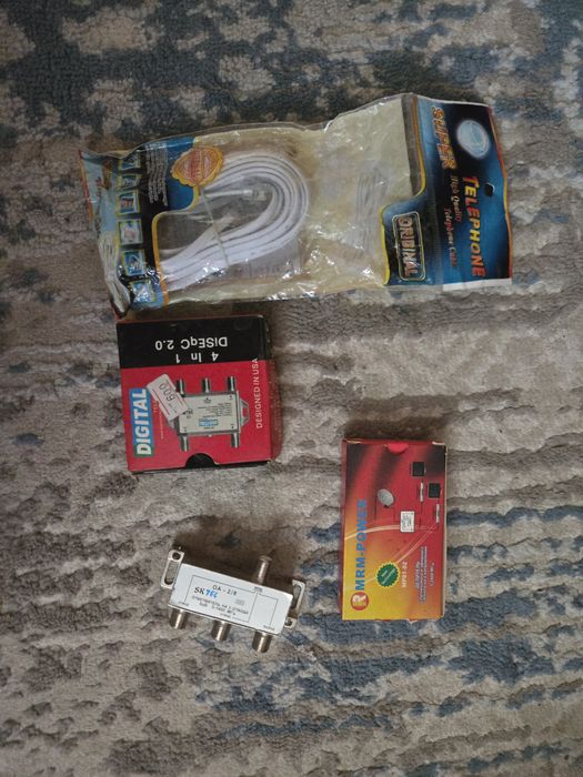 Отдам даром делители и кабель