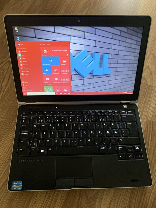 Laptop Dell intel core i5,tastatura luminata,Wind 10,320gb m,4gb ram .