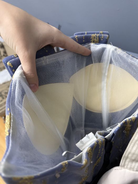 Пышное вечернее платье