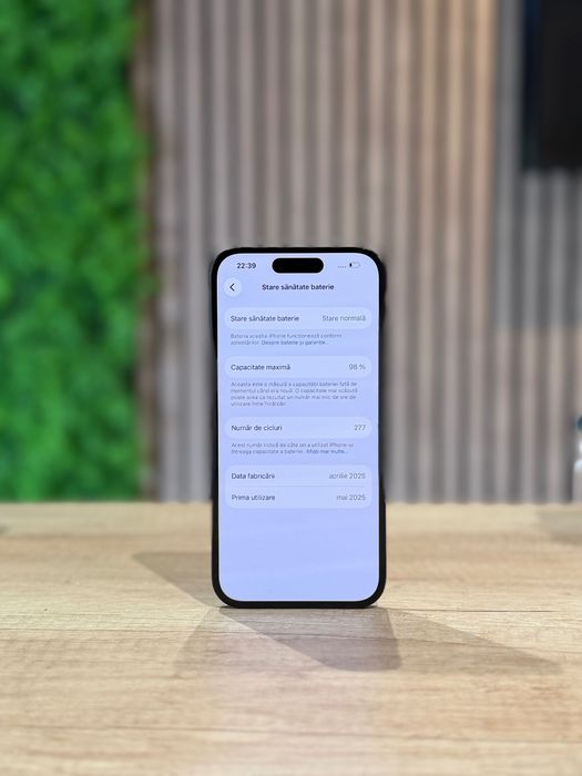 iPhone 16 128Gb/Baterie98%/Garanție 12 luni @atsgsm.ro