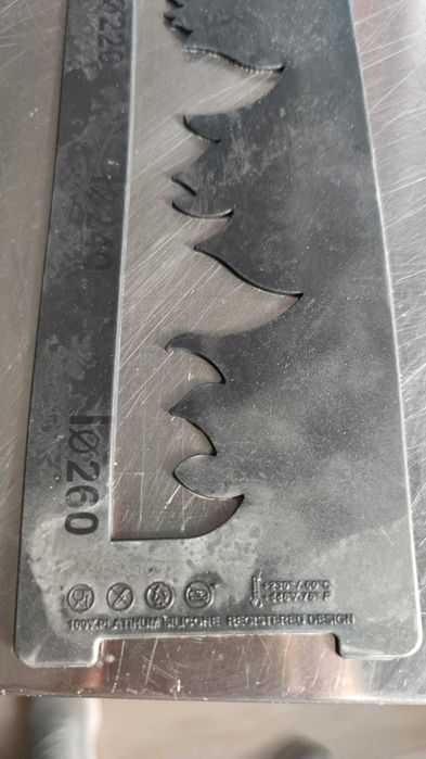 Sablon pentru  Silicon Decor Lateral Fuoco