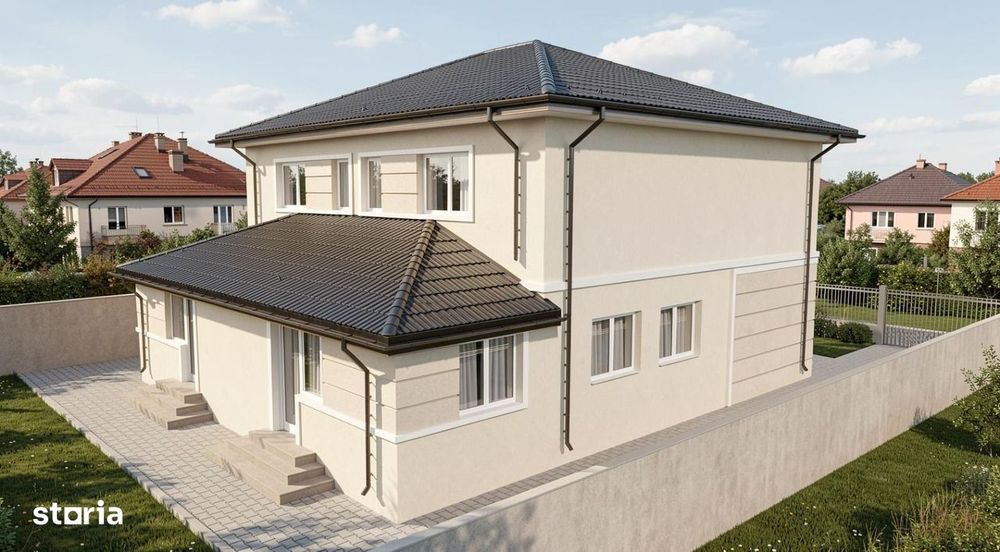 4 camere/3 bai – 100 mp/utili – 378mp teren - COMISION 0% - 160.000E