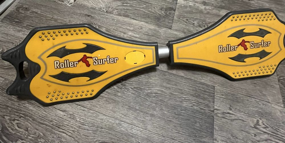 Оригинален Жълт уейвборд (Waveboard) RollerSurfer закупуван от Англия
