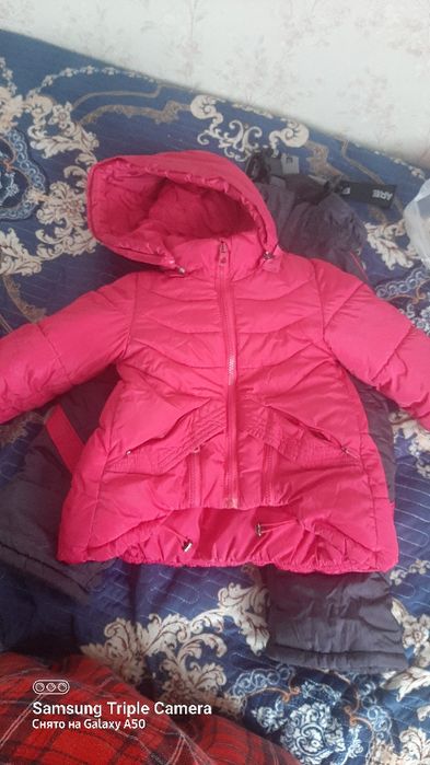 Куртка, комбенезон зимний. 86 см.