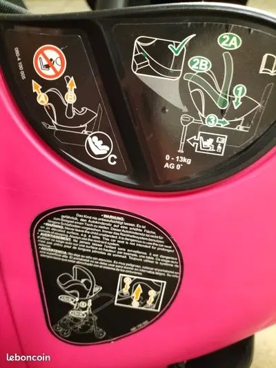 Столче за кола, столче за бебе Kiddy - Evolution Pro 2, 0-13 kg, Berry