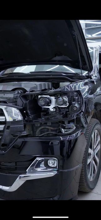 Установка Bi-LED модулей