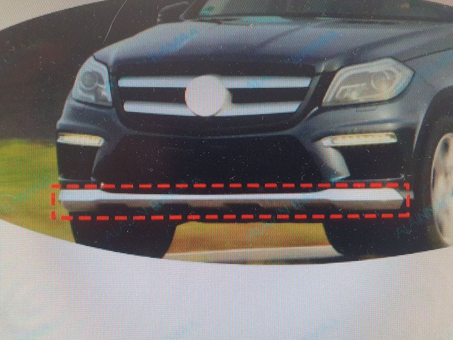 Лайстна предна броня А1668857825