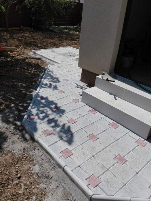 Pavele pentru zone pietonale - Direct producator pavaje 20x20 cu 10x10
