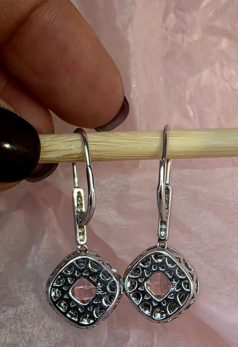 . Продам серьги из белого золота