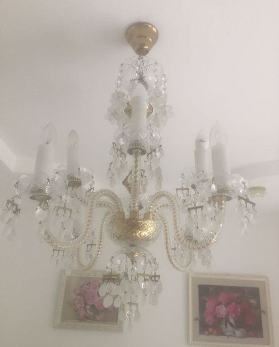Хрустальная люстра Чехия