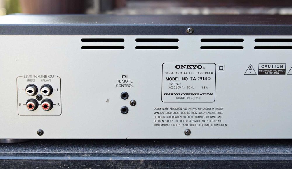 Deck 3 Head Onkyo TA-2940, casetofon