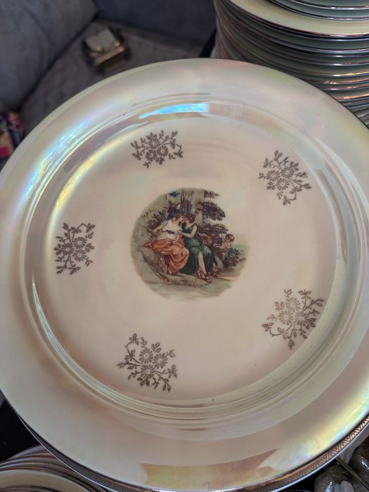 Мадонна сервиз чайно-столовый, перламутровый
