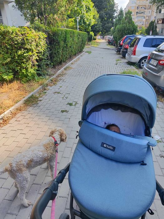 Бебешка количка и столче за кола Tutis uno 3+ +