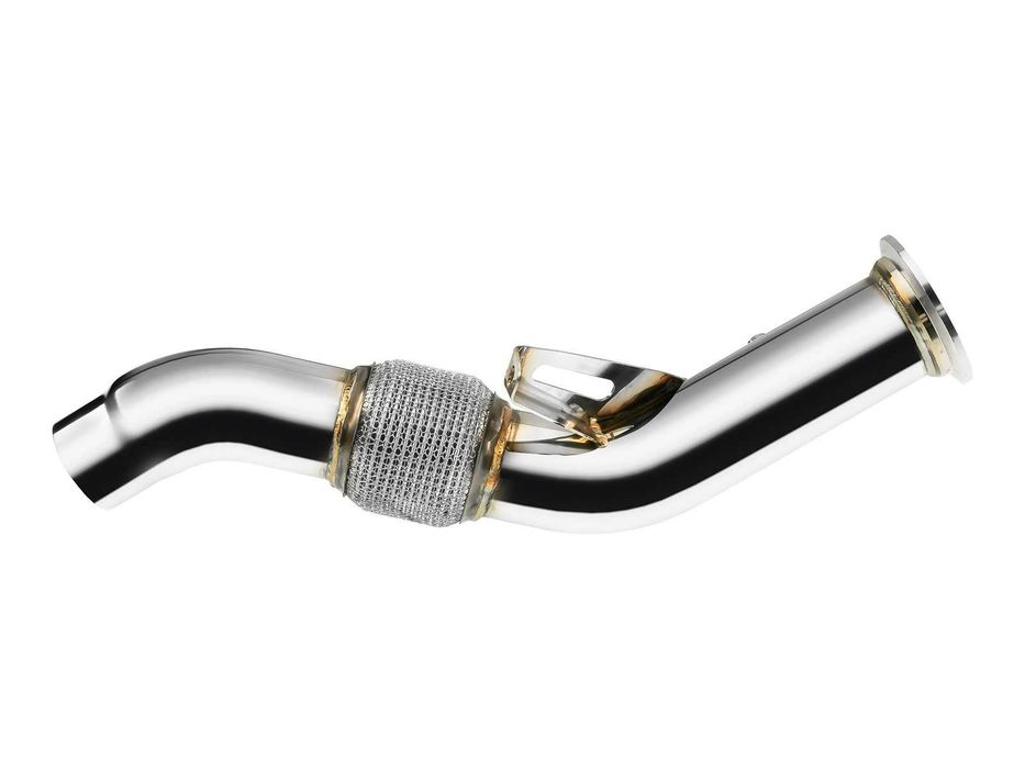 Downpipe Bmw 535D 335D 3.0SD M57 M57N2 286hp даунпайп бмв 535д 286кс битурбо  E60 E61 E63 E64 E70 E71 E83 E90 E91 E92