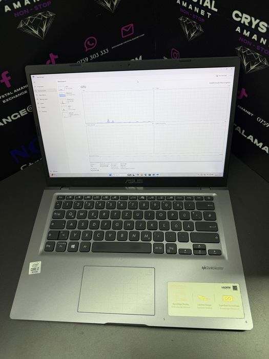Laptop ASUS R465J 14 inch i7 1065G7 8GB RAM 512GB SSD