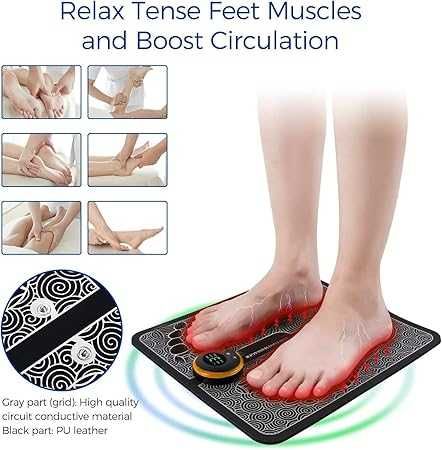 Електрически масажор за крака, сгъваем и преносим EMS Wardbes