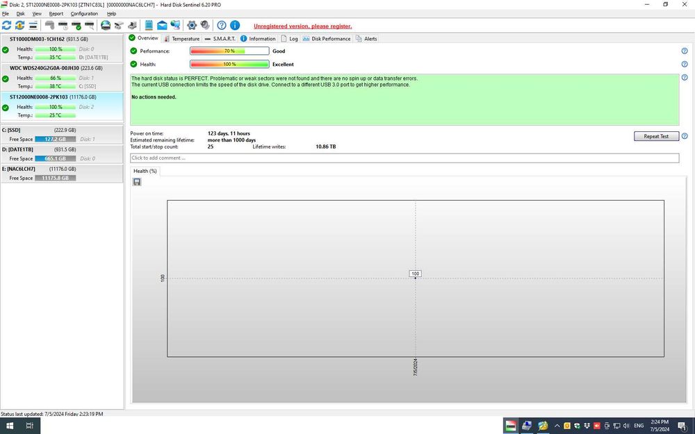 Hard disk Extern Seagate 12TB HDD backup